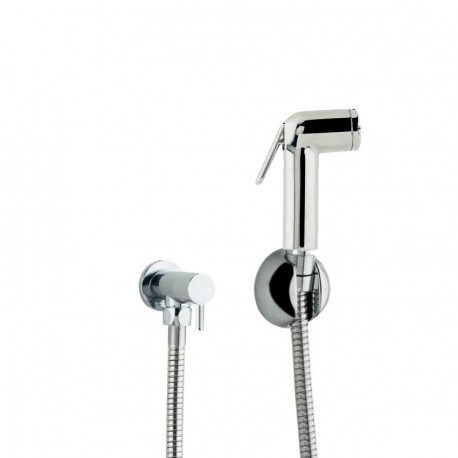 Llave de paso de una agua para WC con flexible y duchita con cierre ATICA -ramonsoler