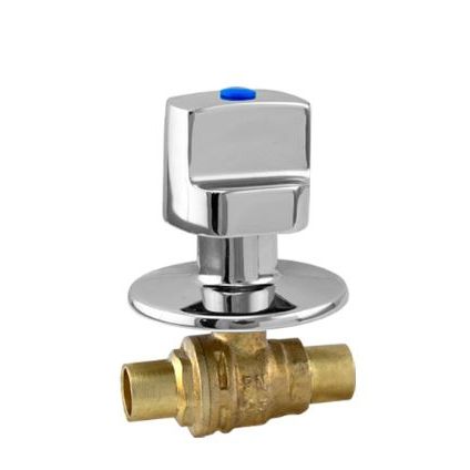 LLAVE EMPOTRAR CIERRE BOLA FRED. 18 MM