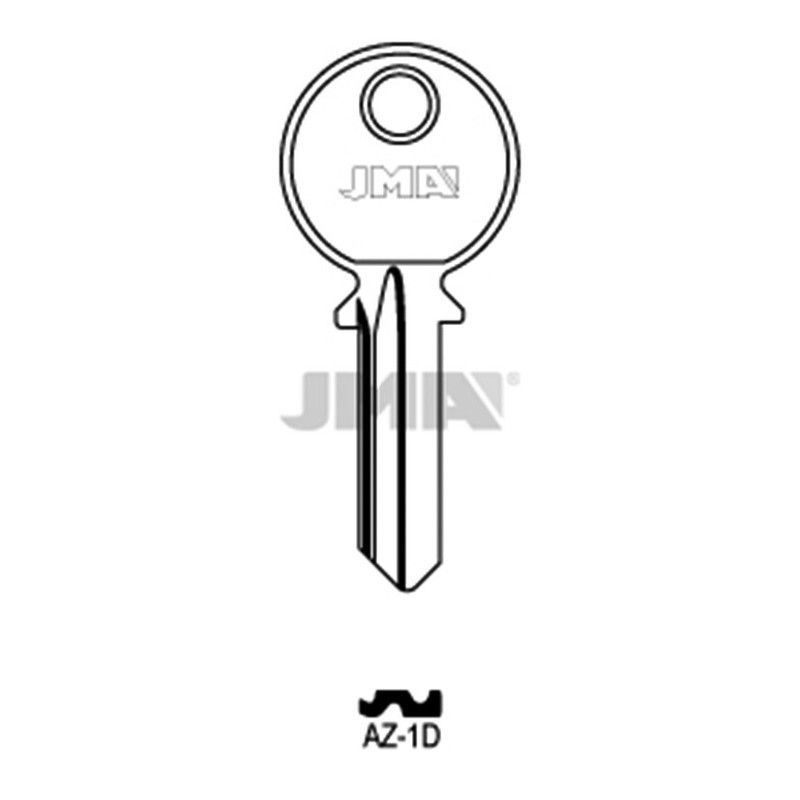 50 Llaves En Bruto Aluminio Te-8I 5830DTE8I Jma