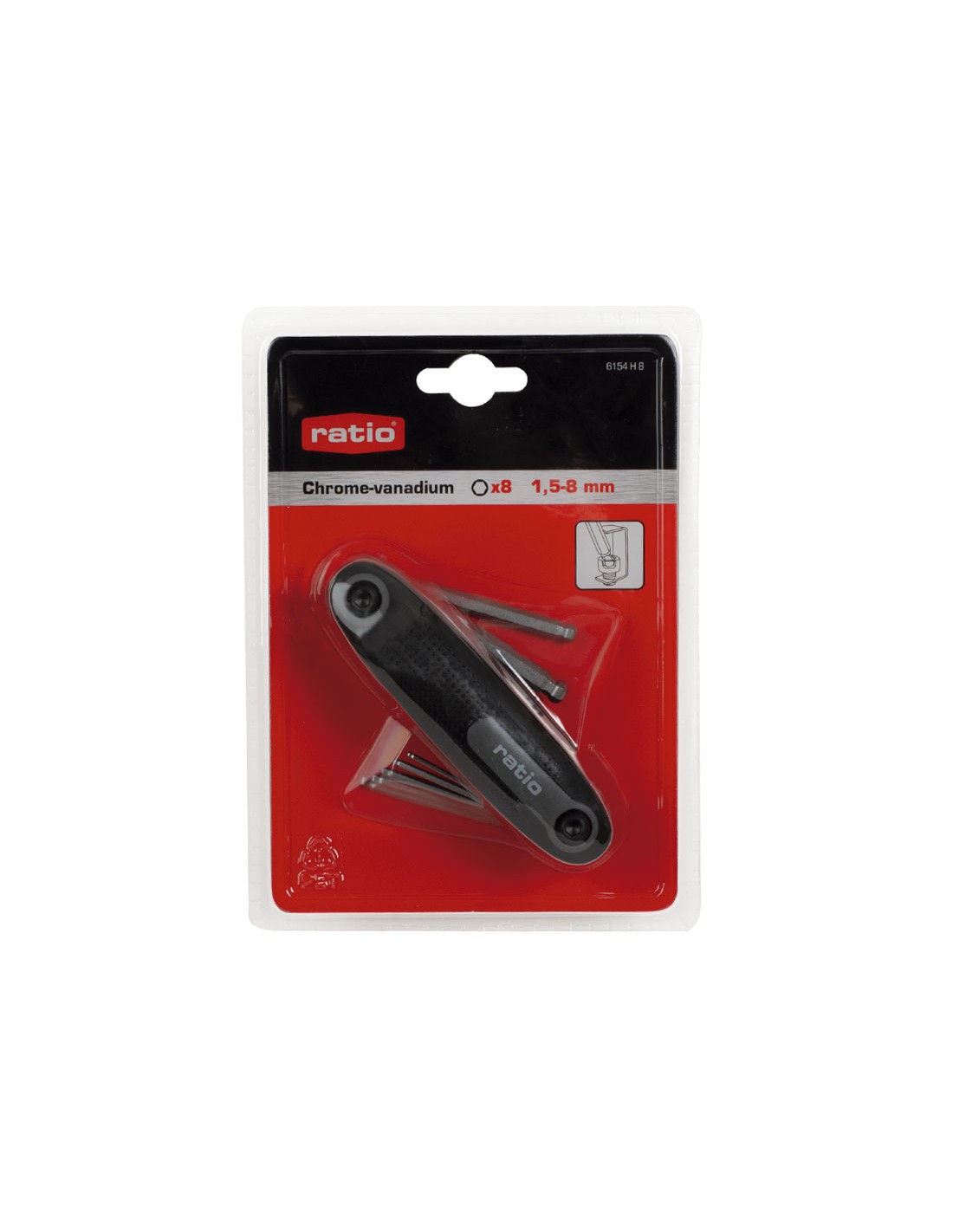 LLAVES ALLEN BOLA JGO.8 NAVAJ.RATIO