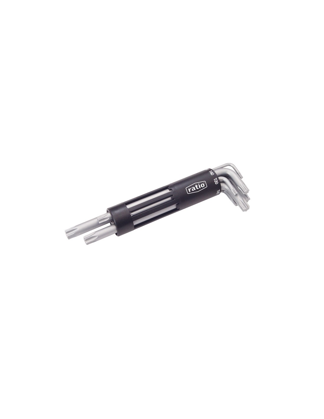 LLAVES TORX JGO.8 (T10-T50) RATIO