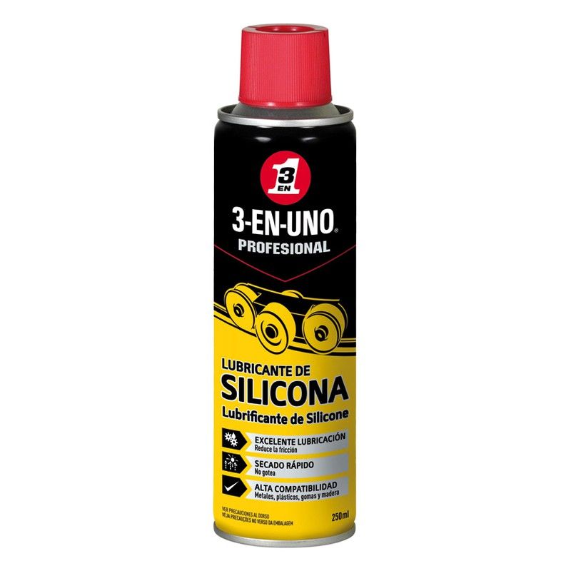 Lubricante De Silicona 3En1 250 Ml 4598B151 3-En-Uno