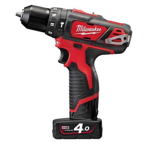 Taladros y atornilladores - Taladro Percutor MILWAUKEE M12 BPD-402C 12V 4.0Ah
