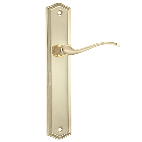 Manivelas con placa - Juego Manivelas con Placa 1095 Hierro Pulido Brillo