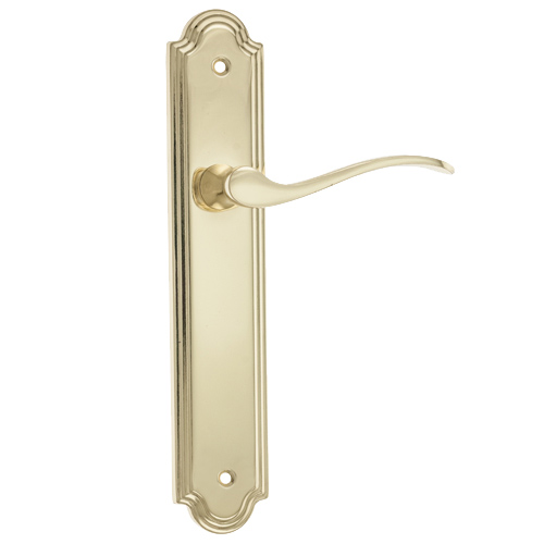 Manivelas con placa - Juego Manivelas con Placa 1767 Hierro Pulido Brillo