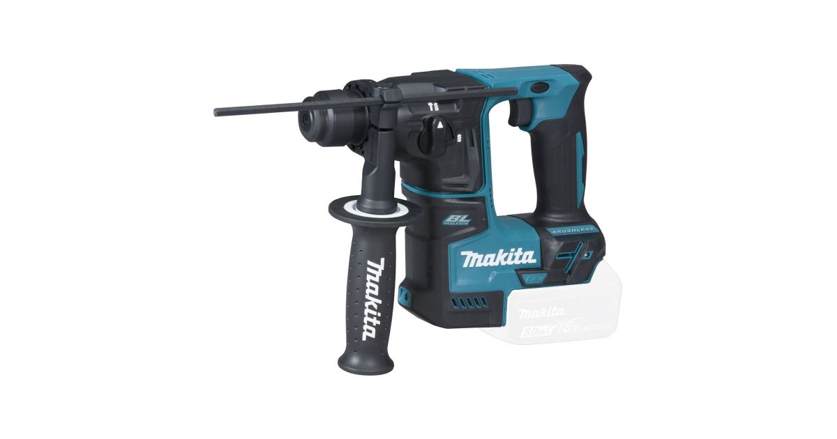 Makita Taladro percutor inalámbrico Li-ion LXT 18V, sin batería DHR171Z