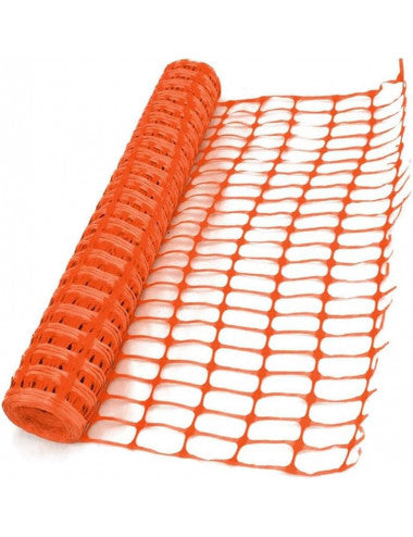 MALLA NARANJA DELIMITACION Y PROTECCION DE OBRAS