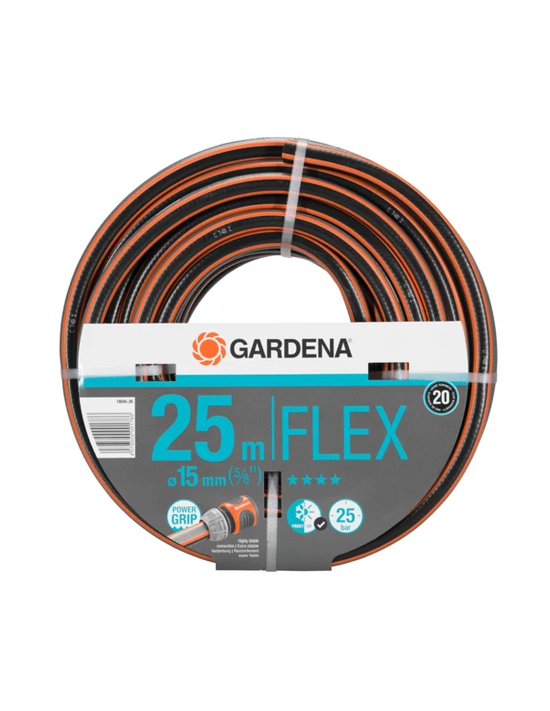 Manguera GARDENA Comfort FLEX 15mm (5/8") 25m