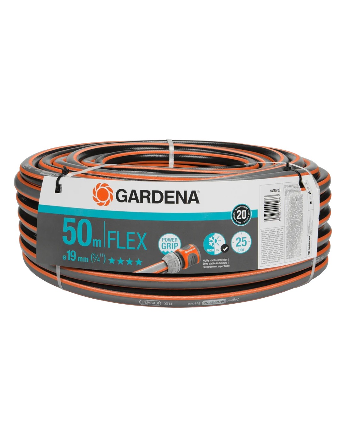 Manguera GARDENA Comfort FLEX 19mm (3/4") 50m