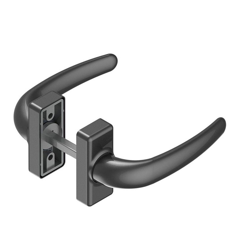 Manubrio Aluminio Negro. M. 6080 5206D6080N Alma