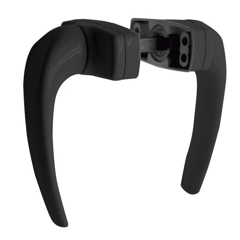 Juego Manilla 6802 Aluminio Negro 691D2 Micel