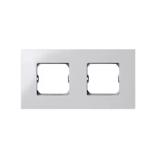 Marco Compacto Para 2 Elementos Simon 27 Play  Blanco