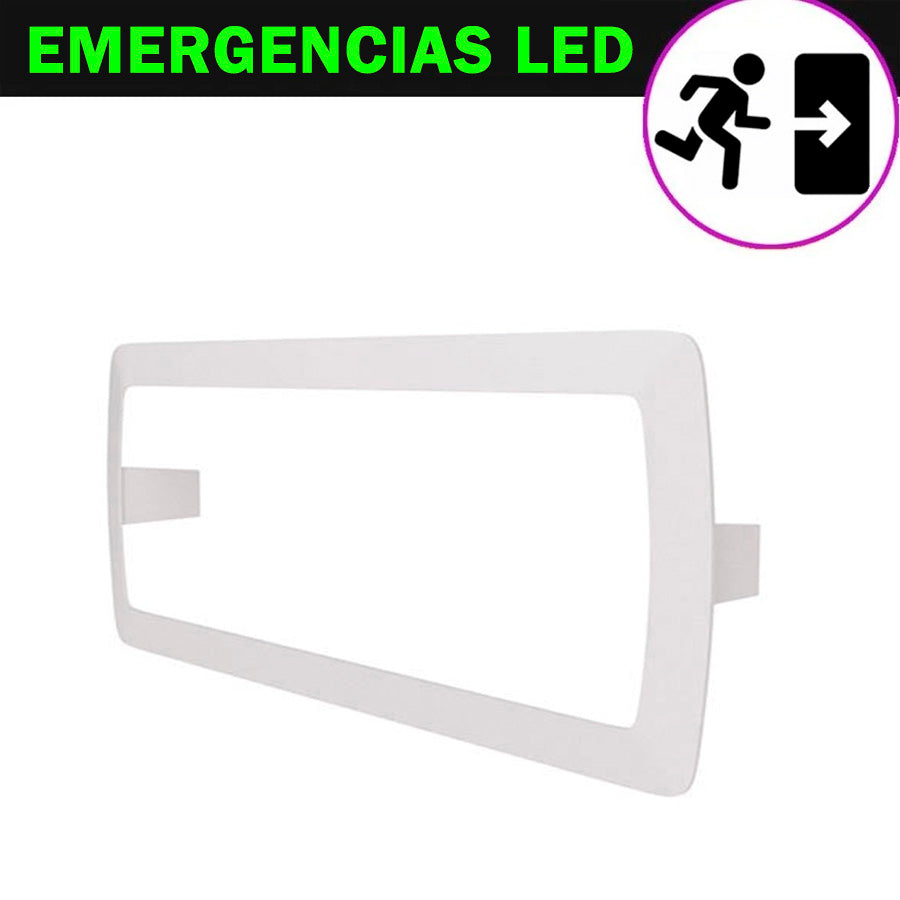 Marco para Empotrar Emergencias LED