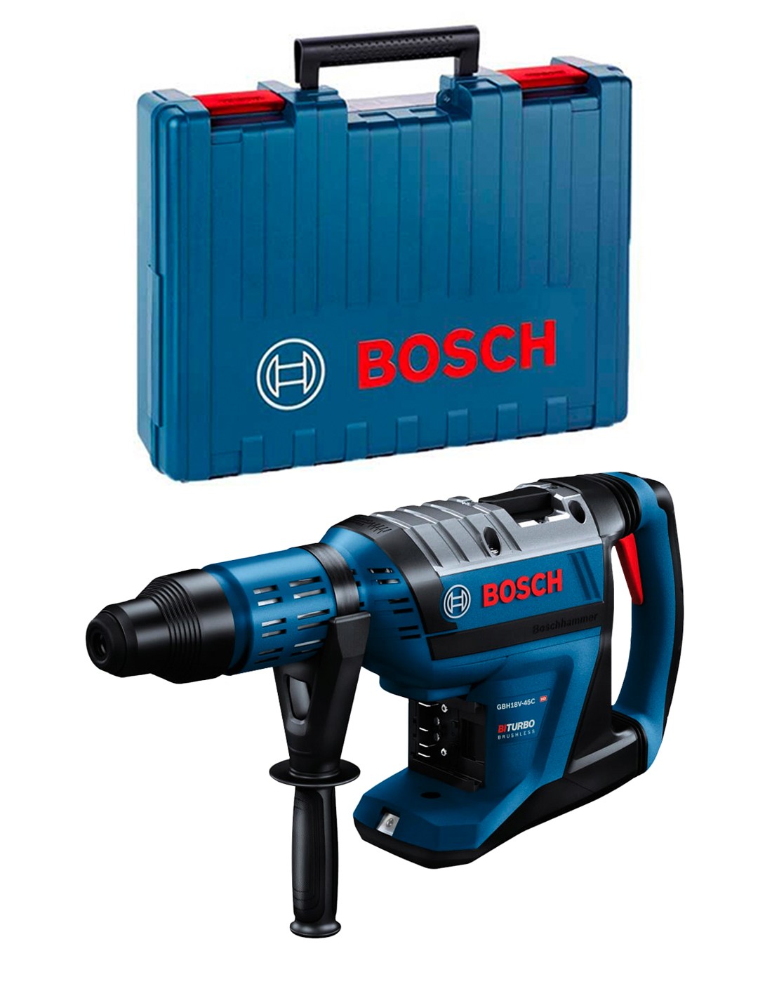 Martillo Perforador BOSCH GBH 18V-45 C (Cuerpo solo + Maletín)