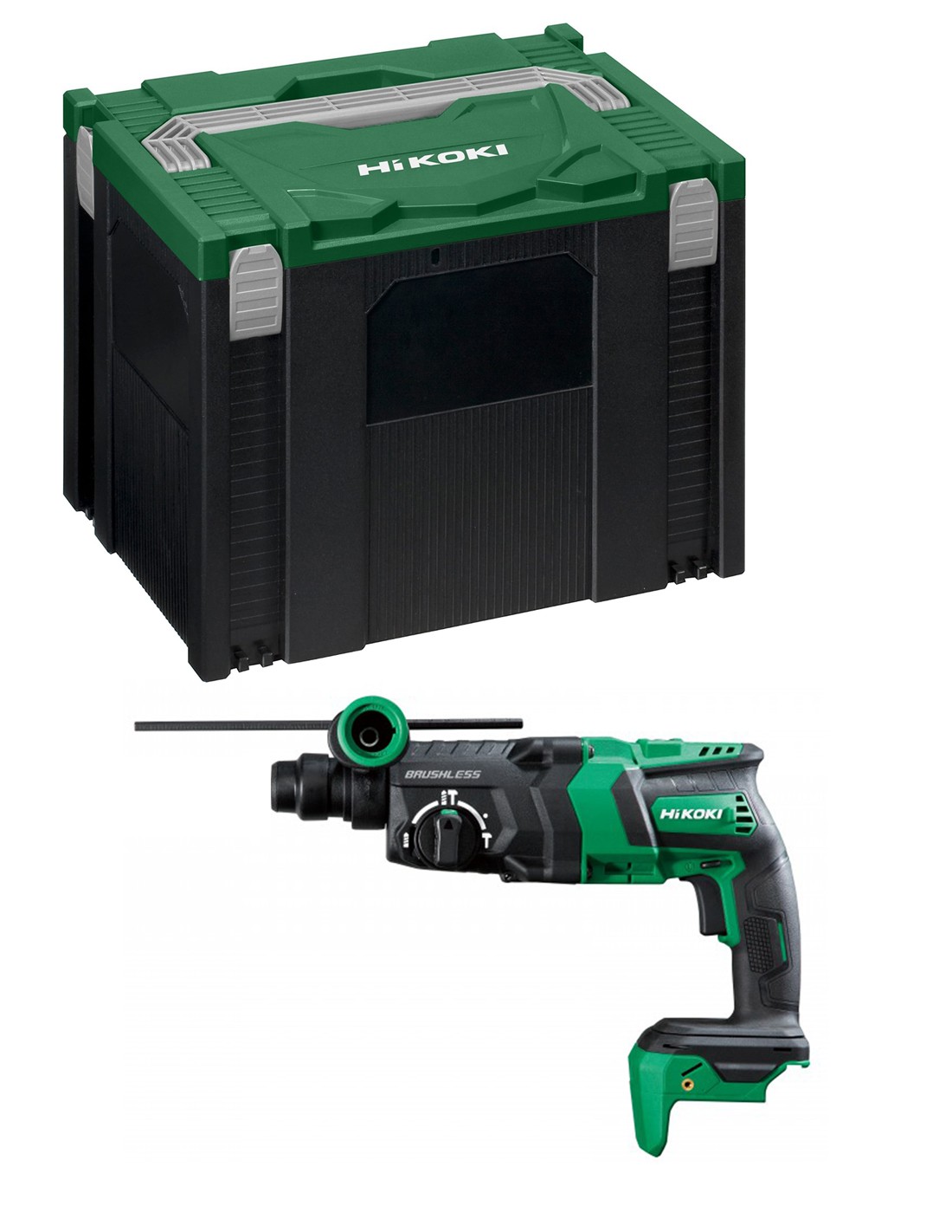 Martillo Perforador HIKOKI DH18DPCW2Z (Cuerpo solo + Maletín HSCIV)