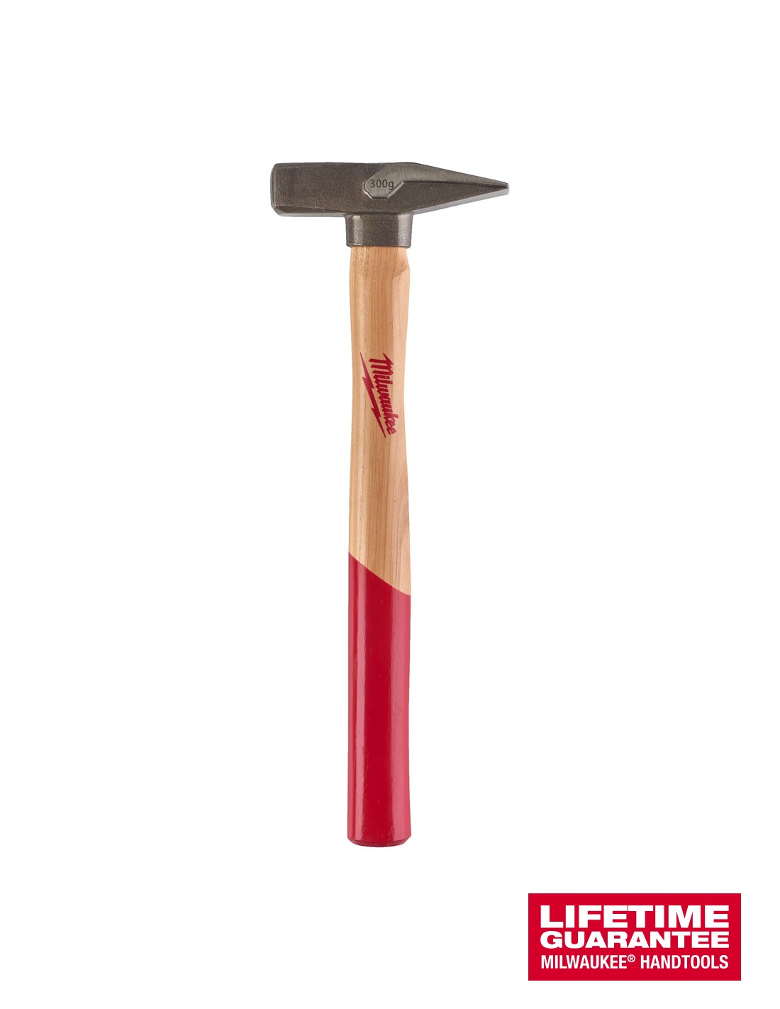 Martillo tipo alemán con mango de nogal 300 g Milwaukee