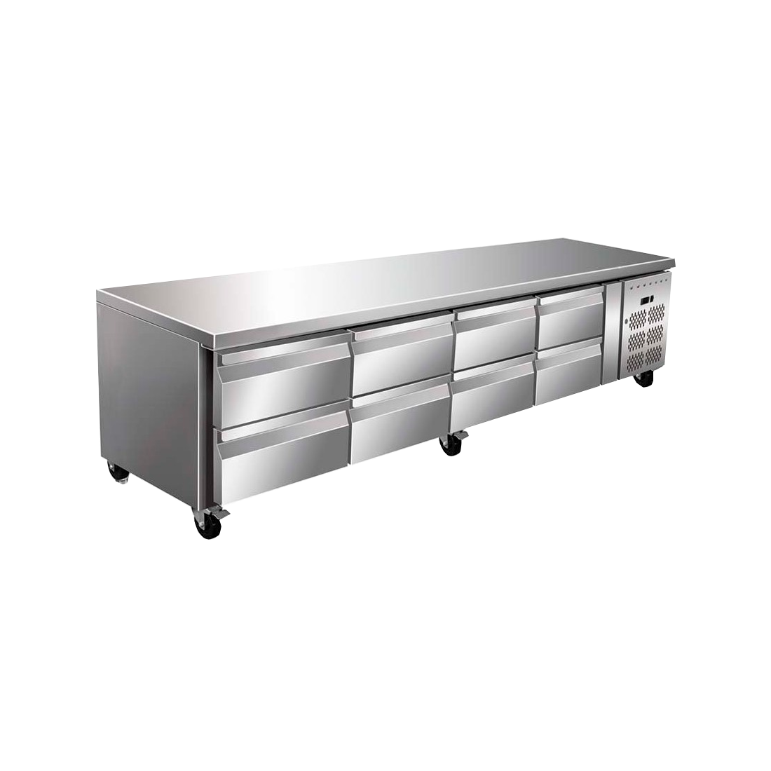 Mesa baja refrigerada Serie 700 U-GNH4180TN 2+2+2+2 cajones