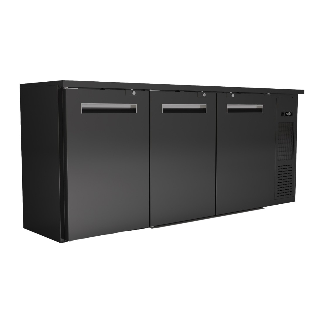 Mesa refrigerada mural 3 puertas EF5-222MU NEGRO