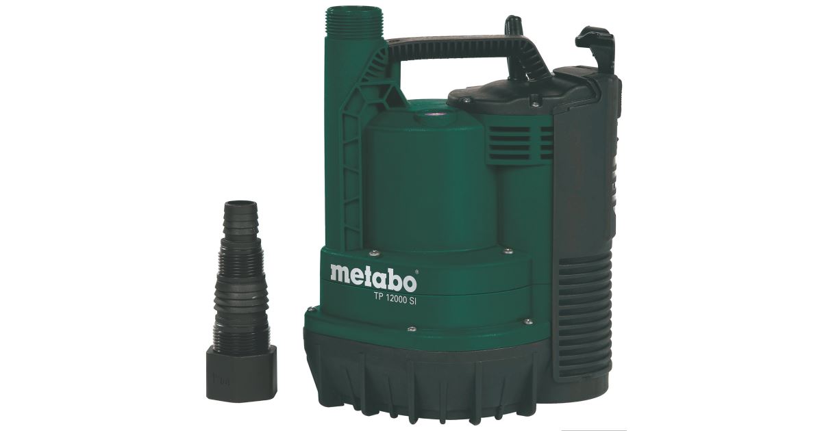 METABO Bomba sumergible de agua limpia TP 12000 SI 0251200009