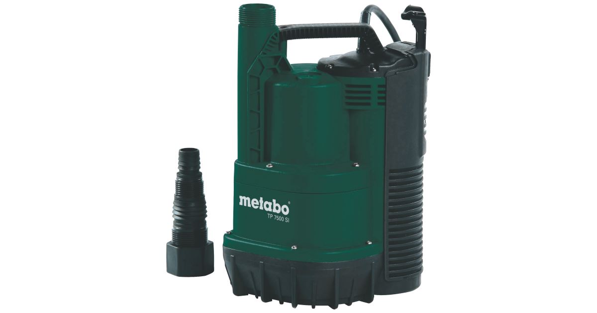 METABO Bomba sumergible de agua limpia TP 7500 SI 0250750013