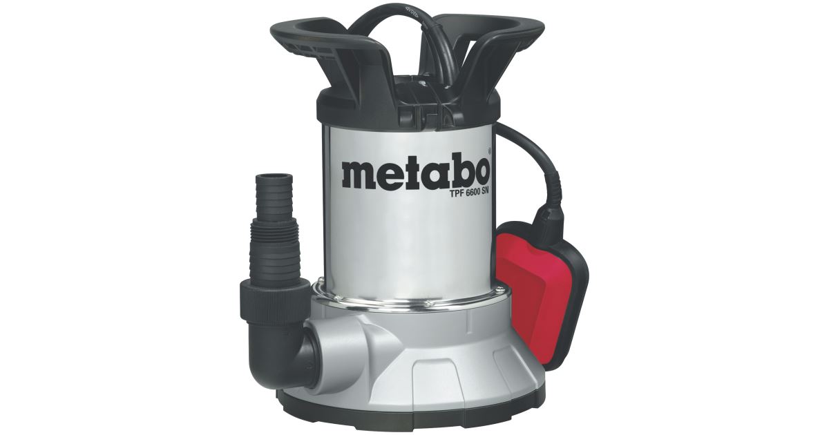 METABO Bomba sumergible para agua limpia TPF 6600 SN 0250660006