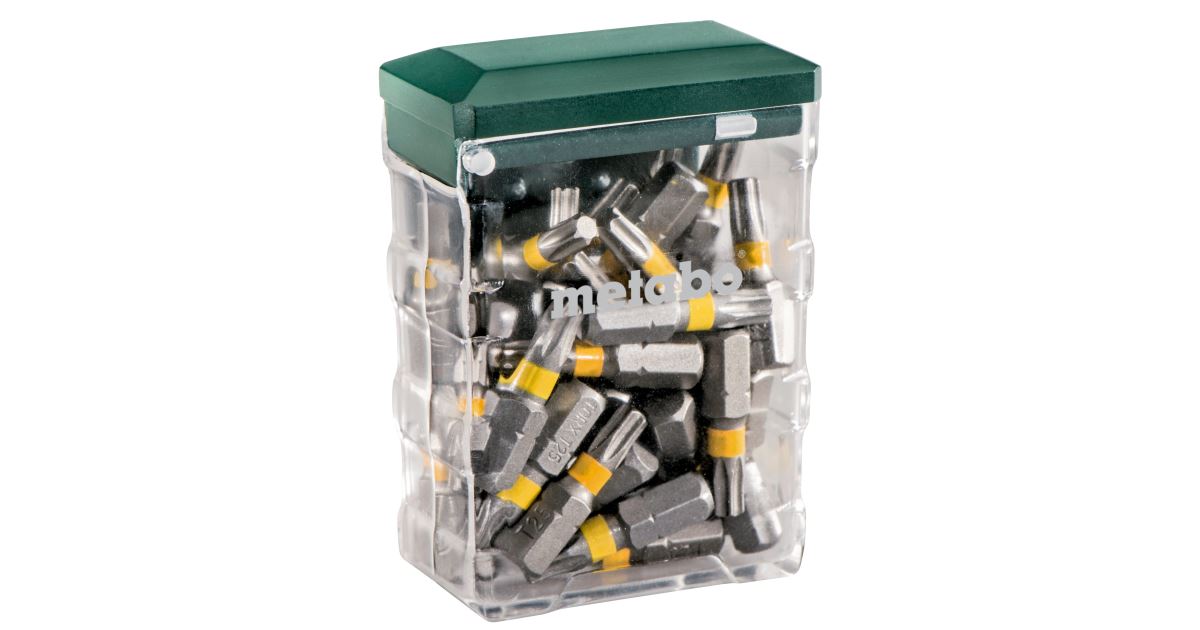 METABO Caja con puntas T25, SP (25 uds) 626713000