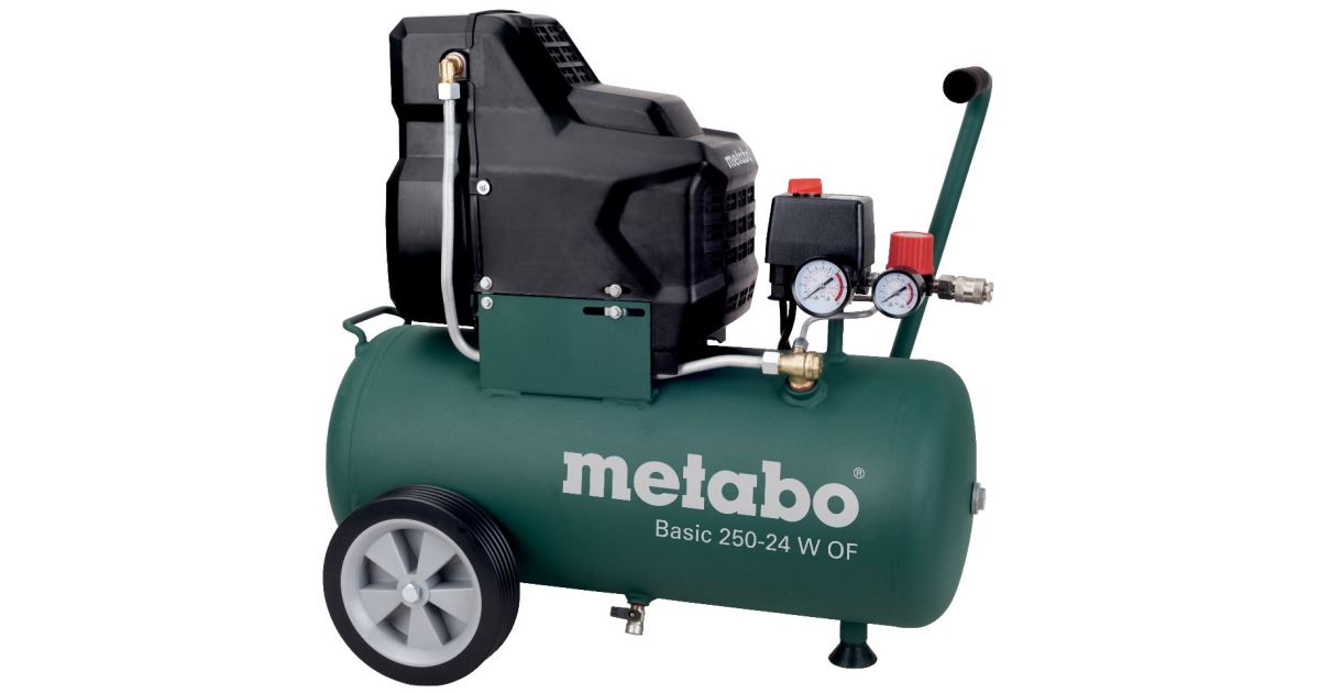 METABO Compresor sin aceite Basic 250-24 W OF 601532000