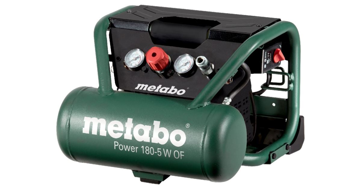 METABO Compresor sin aceite Potencia 180-5 W OF 601531000