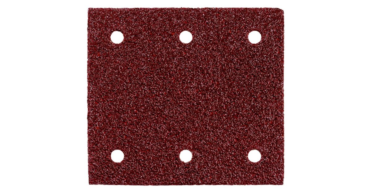 METABO Disco abrasivo con velcro, perforado (10 unidades) P80, 115 x 103 mm 625621000