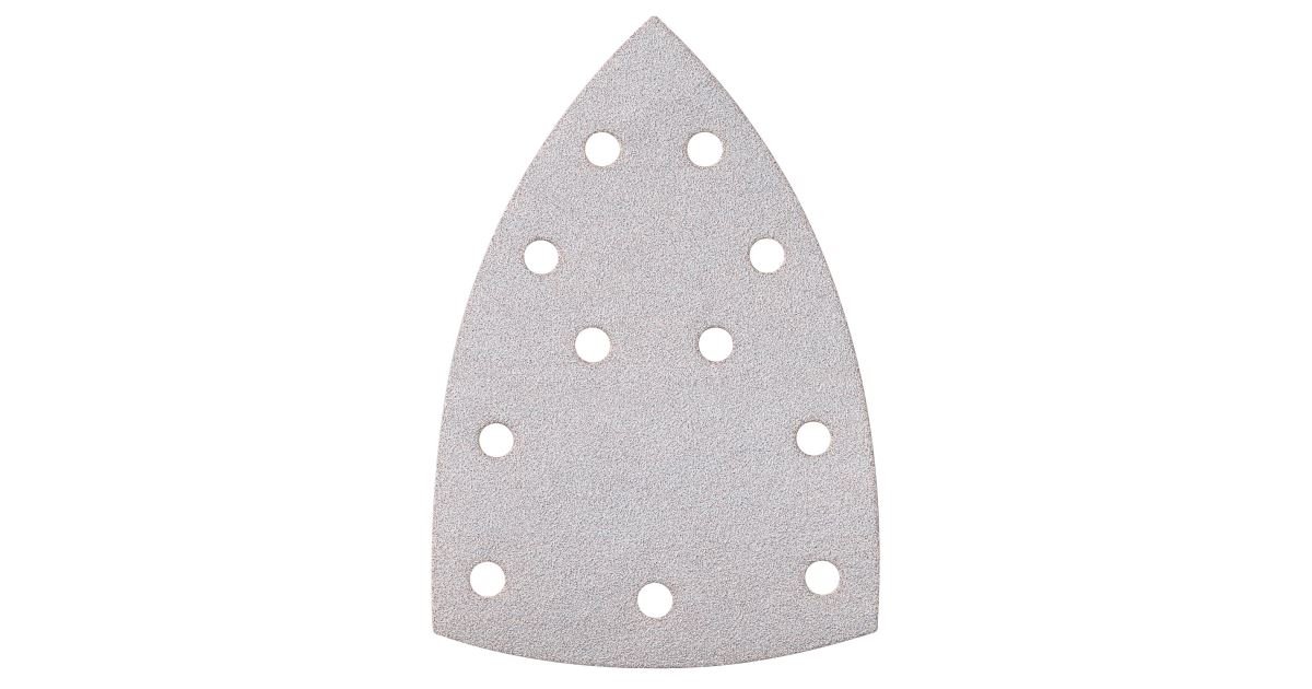 METABO Disco de lijado con velcro, perforado 100 x 150 mm - mixto - granos P40 a P240 (10 unidades) 625618000