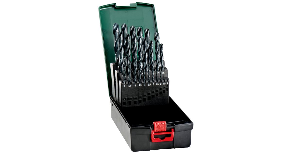 METABO Juego de brocas - HSS (25 piezas) 627159000