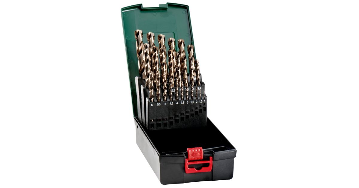 METABO Juego de brocas HSS-Co (25 piezas) 627672000