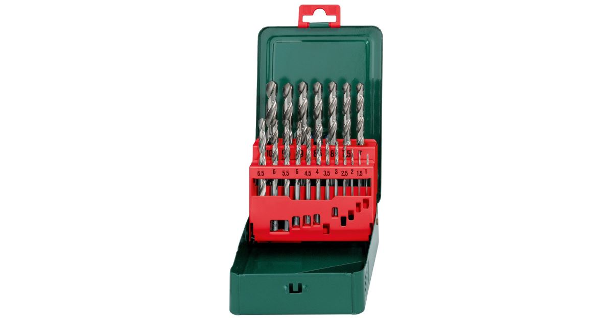 METABO Juego de brocas HSS-G Promoción (19 piezas) 627153000