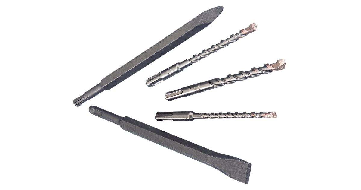 METABO Juego de Cinceles+Taladros SDS Plus (5 uds) 630477000