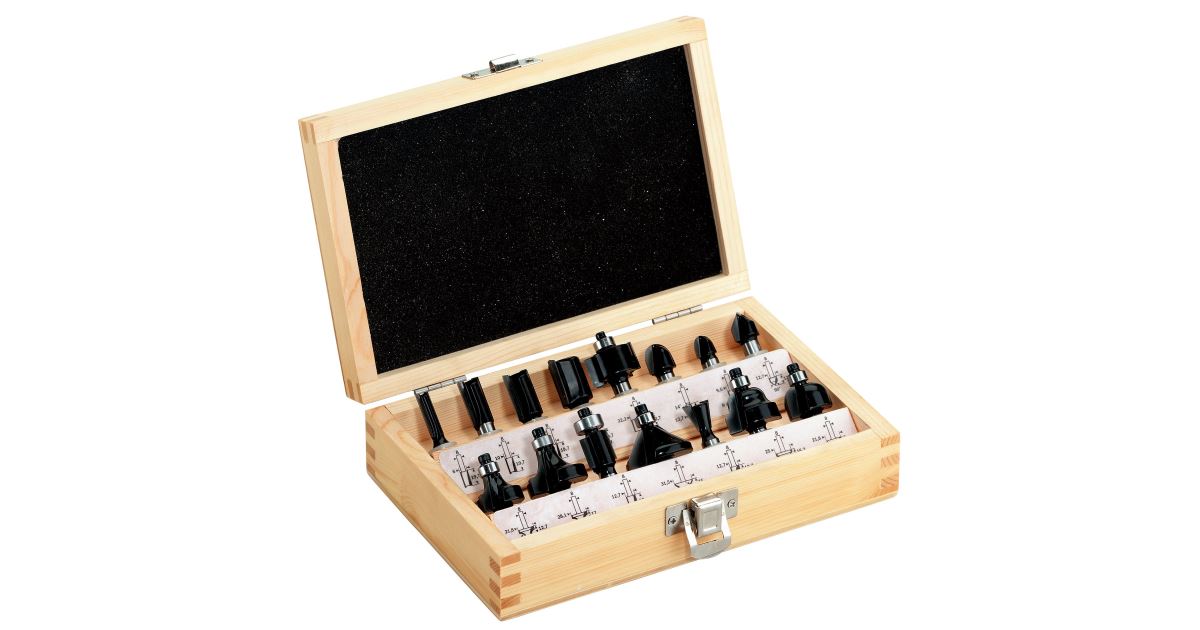 METABO Juego de fresas de mango Promoción (15 uds) 631039000