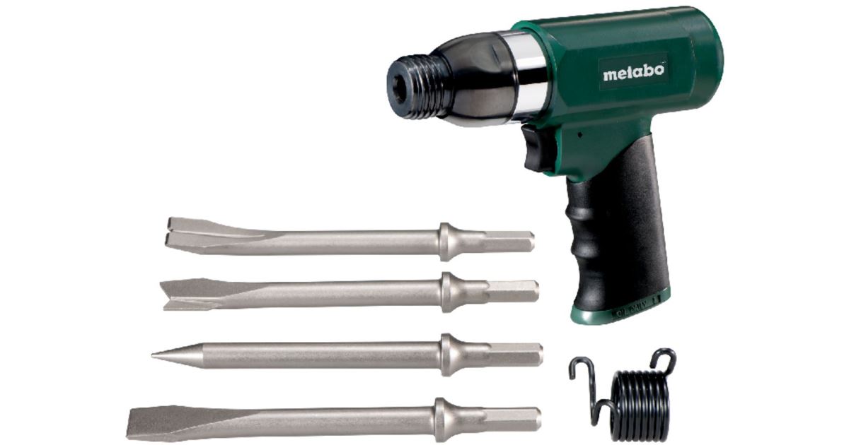 METABO Martillo cincelador neumático DMH 30 Set 604115500