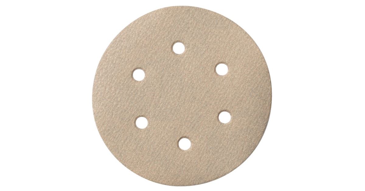 METABO Papel de lija autoadhesivo (25 uds) 150 mm P100, color, SXE 624031000