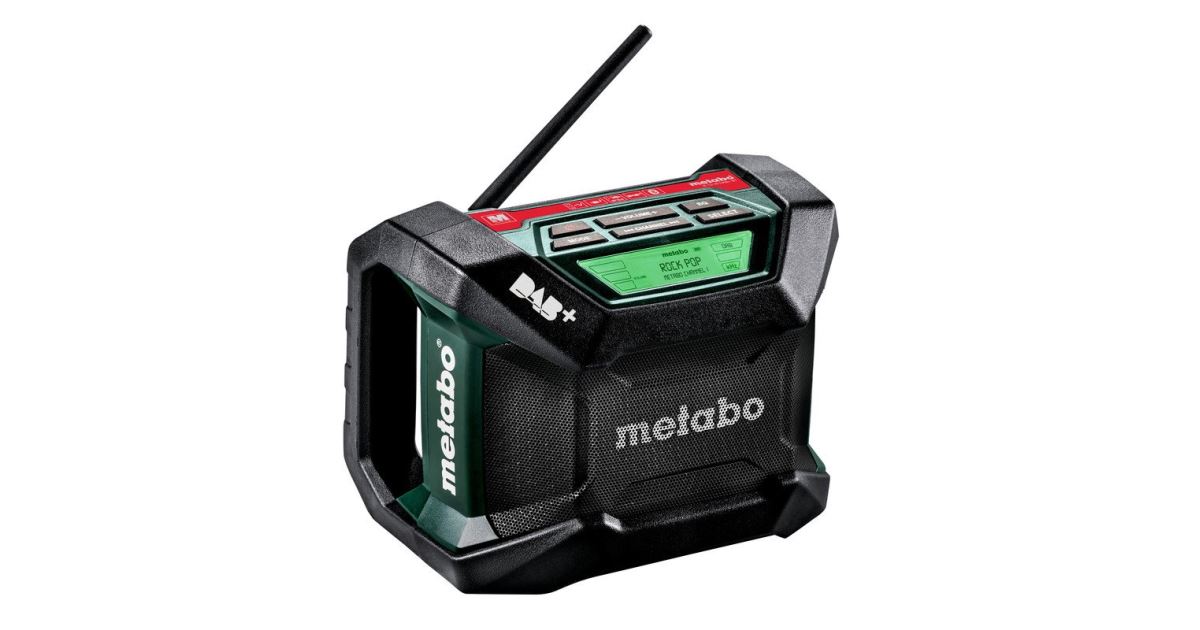 Metabo Radio de construcción a batería R 12-18 DAB+ BT 600778850