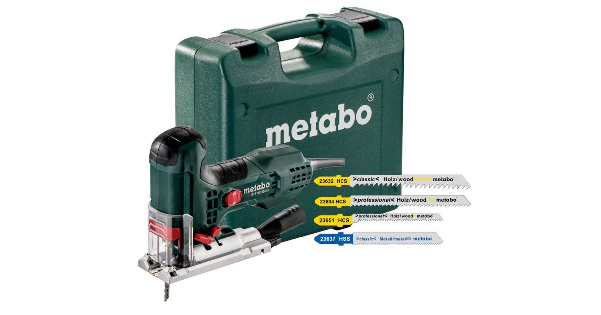 Metabo Sierra recta STE 100 Quick Set 601100900