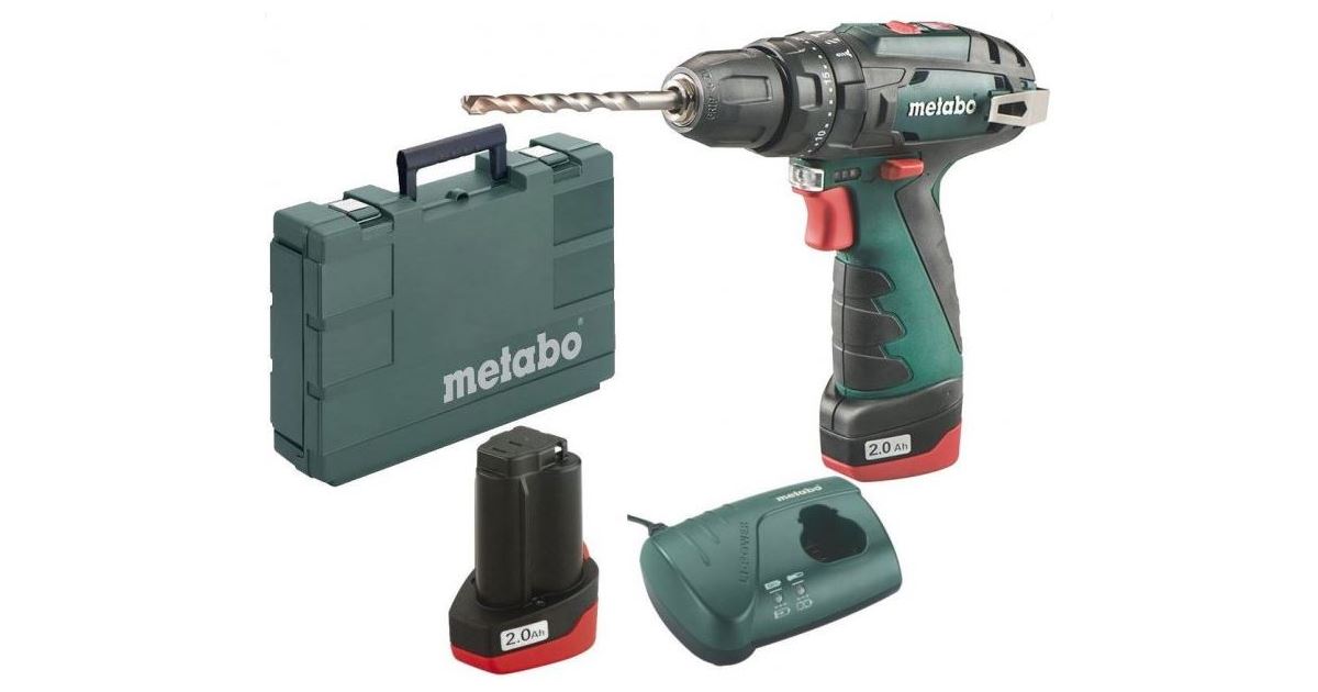 Metabo Taladro percutor inalámbrico PowerMaxx SB Basic 600385500