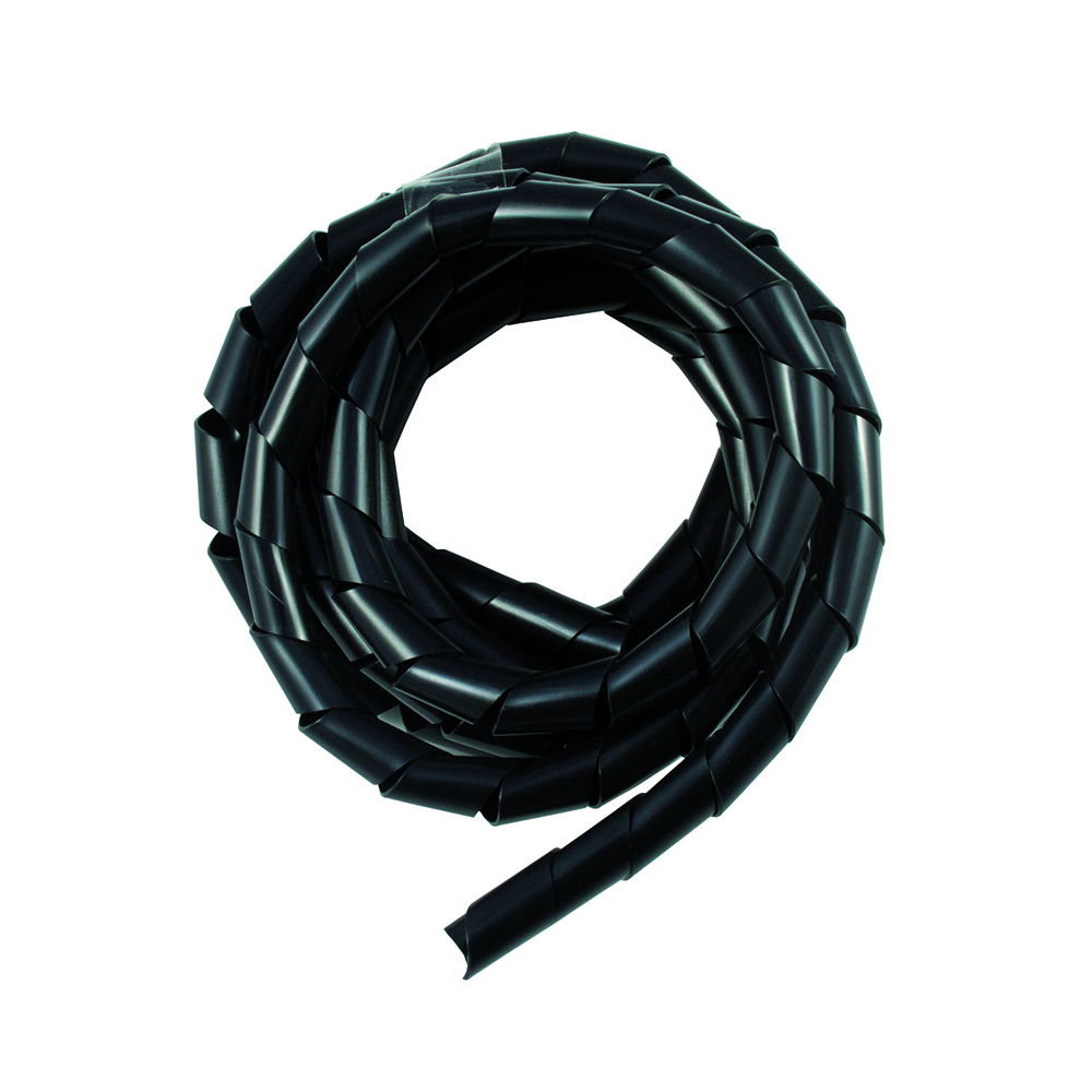 Cinta Espiral Ordenacables 2 Metros Ø15-60Mm Negro