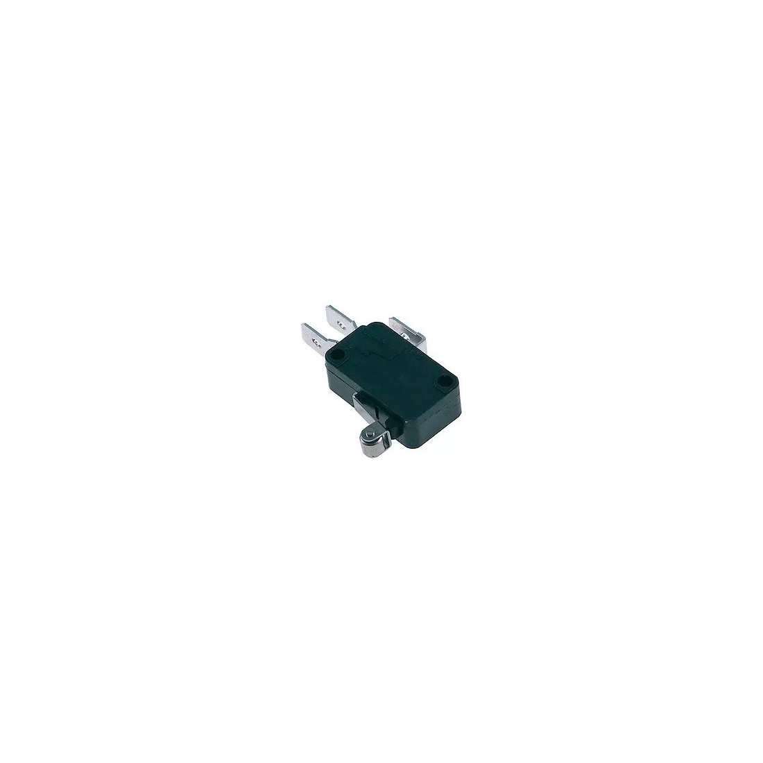 microinterruptor con palanca de rodillo 250V 16A 1CO empalme conector Faston 6,3mm