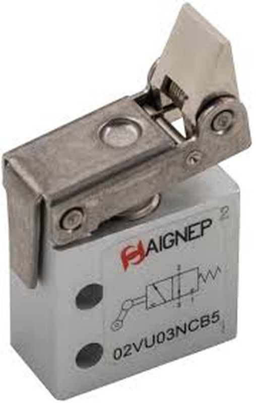 Microvalvula M-5, 3/2 Rodillo Unidireccional Monoestable Norm. Cerrada