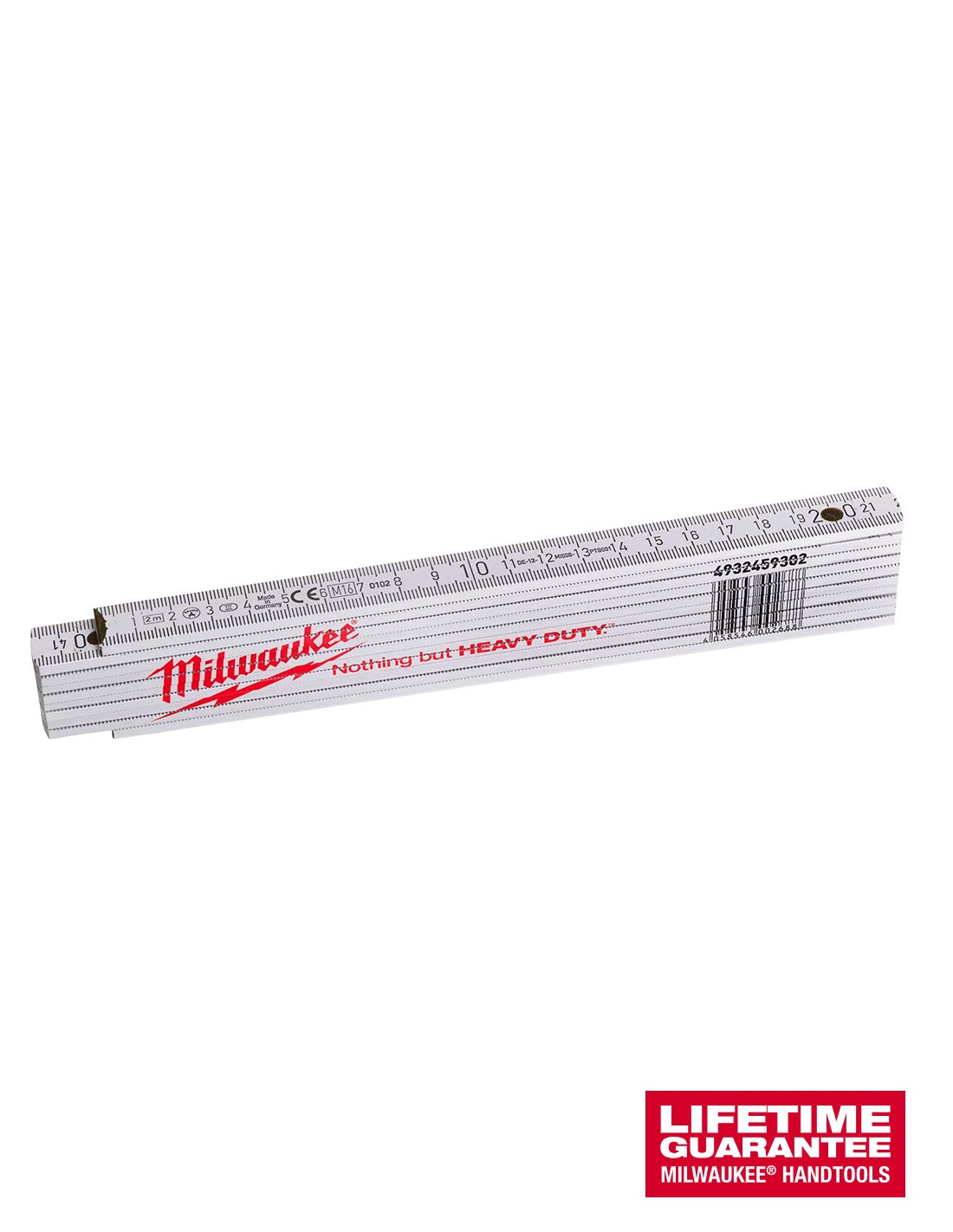 Milwaukee 4932459302 - Regla plegable 2m. MADERA