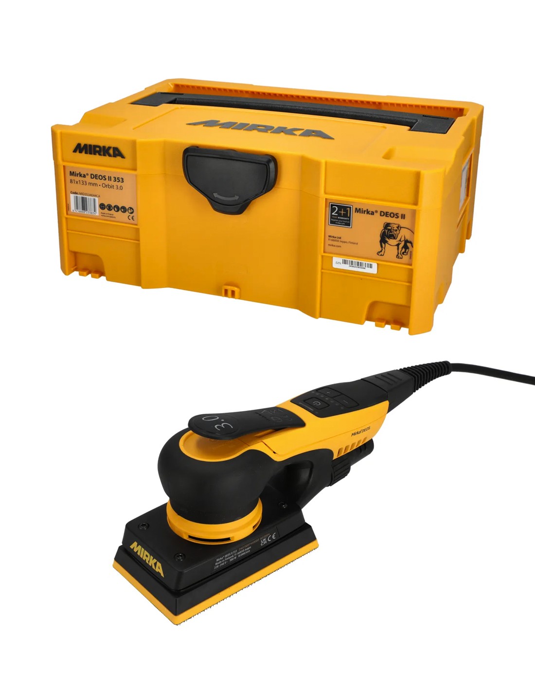 MIRKA Lijadora DEOS II 353CV EU 81x133mm., órbita