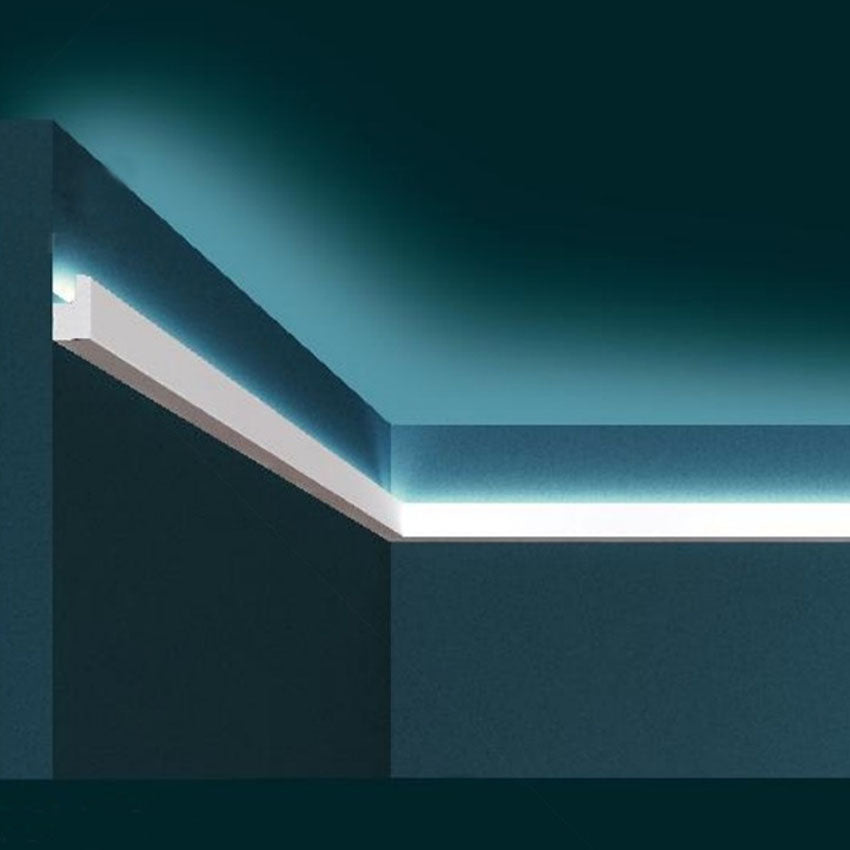 Moldura Luz Indirecta TVD-002 200 x 3,5 x 2 cm Luz Indirecta