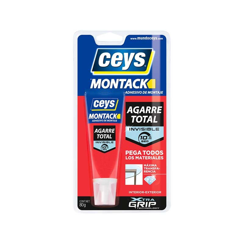 Montack Agarre Total Invisible Blíster 80 gr Ceys