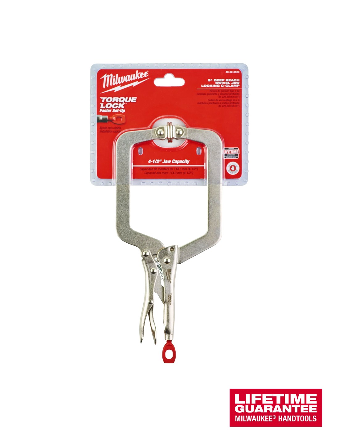 Mordaza de presión 230 mm Milwaukee