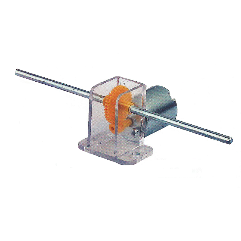 Motor de corriente continua con reducción simple