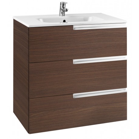 Mueble + lavabo wengué VICTORIA-N FAMILY - ROCA